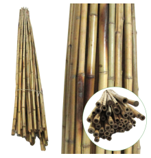 Бамбуковая поддержка для растений 120 см, осн.Ø 10/12 мм (250 шт.)